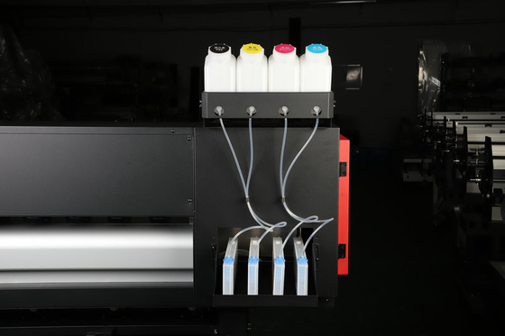 Precision Dx5 Eco Solvent Printer / Desktop Solvent Printer การให้อาหารอัตโนมัติ